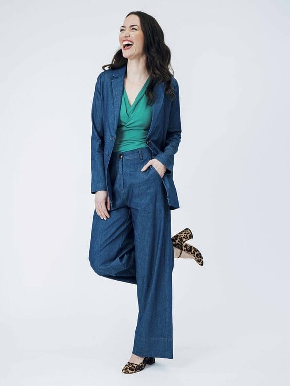 Mademoiselle YéYé Jeansblazer Aus Bio-Baumwolle