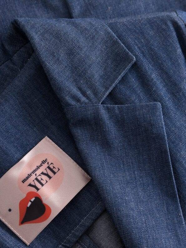 Mademoiselle YéYé Jeansblazer Aus Bio-Baumwolle