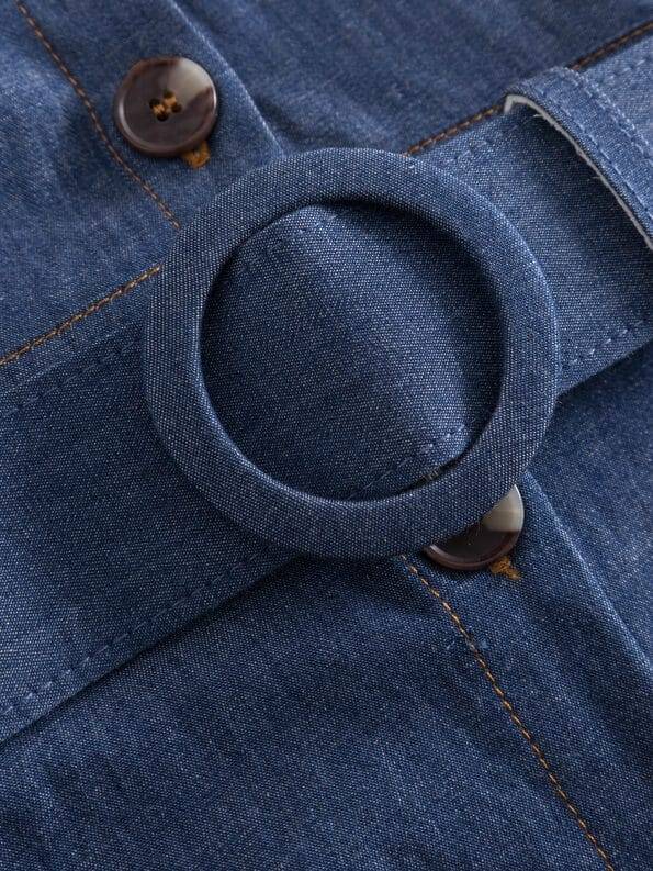 Mademoiselle YéYé Jeanskleid Aus Bio-Baumwolle