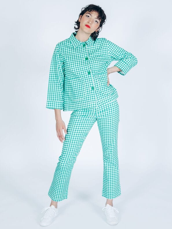 Mademoiselle YéYé Kickflare Hose Aus Baumwolle