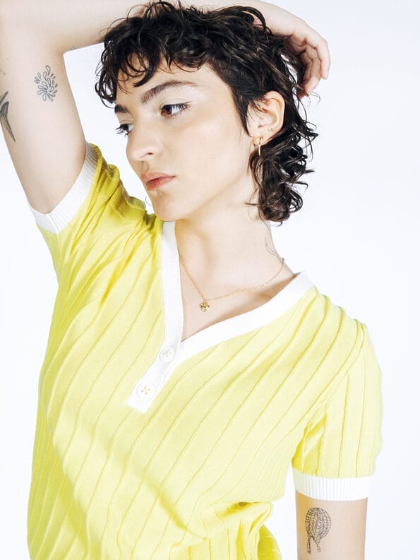 Mademoiselle YéYé Stricktop Aus Bio-Baumwolle