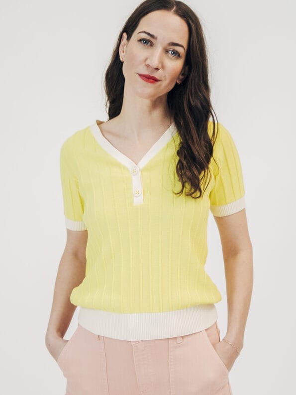 Mademoiselle YéYé Stricktop Aus Bio-Baumwolle