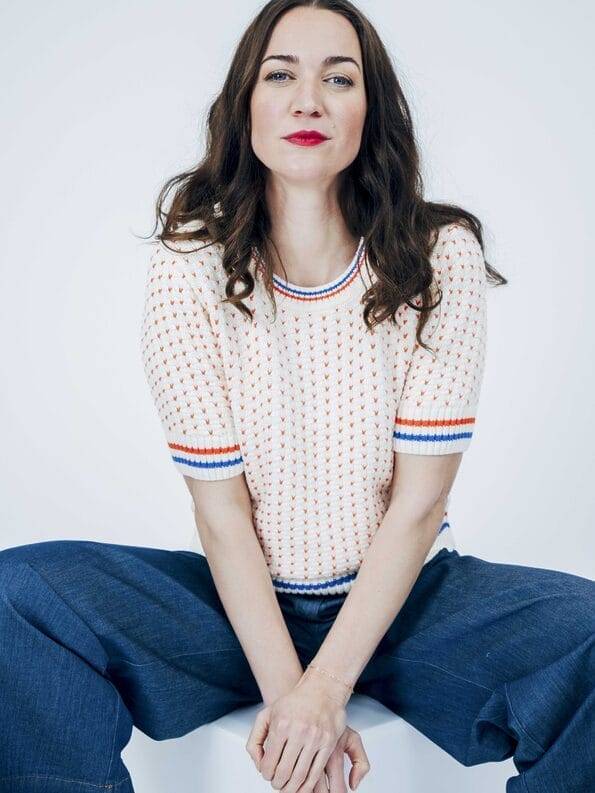 Mademoiselle YéYé Stricktop Aus Bio-Baumwolle