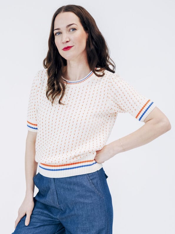 Mademoiselle YéYé Stricktop Aus Bio-Baumwolle