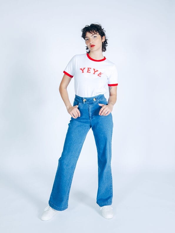 Mademoiselle YéYé T-Shirt Aus Bio-Baumwolle