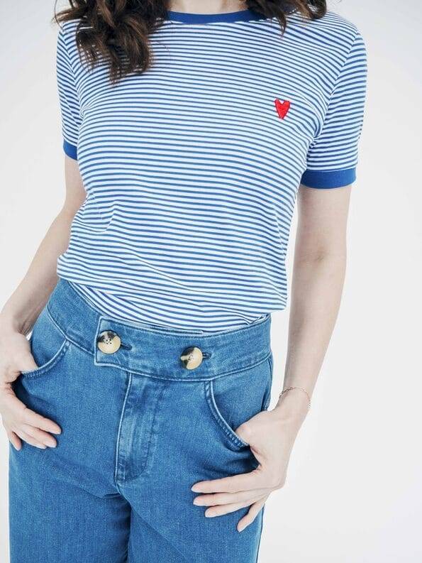 Mademoiselle YéYé T-Shirt aus Bio-Baumwolle