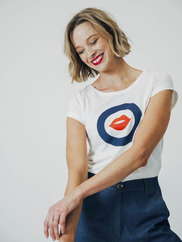 Mademoiselle YéYé T-Shirt Aus Bio Baumwolle