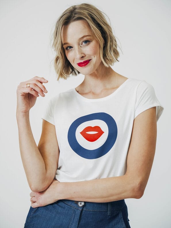 Mademoiselle YéYé T-Shirt Aus Bio Baumwolle