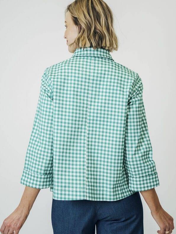 Mademoiselle YéYé Verkürzte Jacke Aus Baumwolle