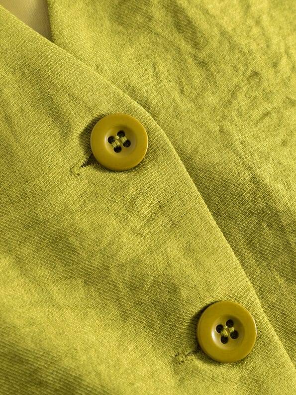 Mademoiselle YéYé Weste Mit Knopfleiste