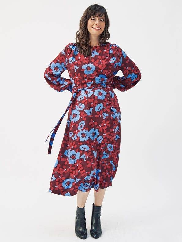 Mademoiselle YéYé Midikleid Mit Saumschlitz Aus Ecovero By Lenzing