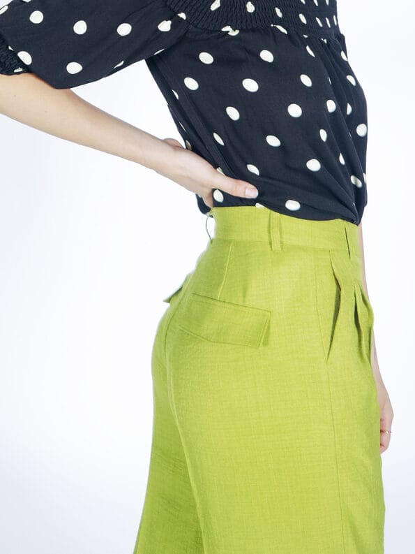 Mademoiselle YéYé Schulterfreie Bluse Aus EcoVero By Lenzing