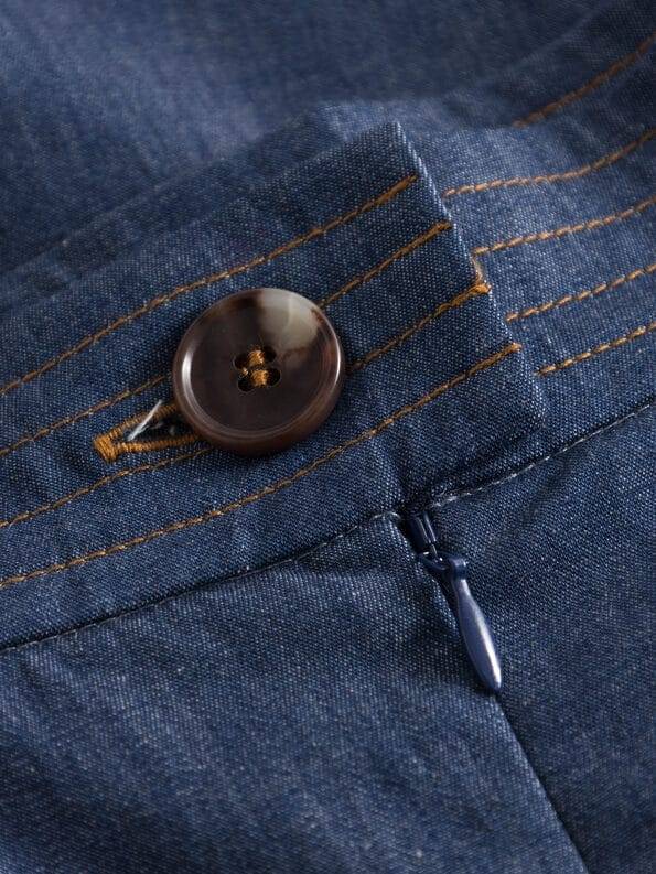 Mademoiselle YéYé Schwingender Jeansrock Aus Bio-Baumwolle