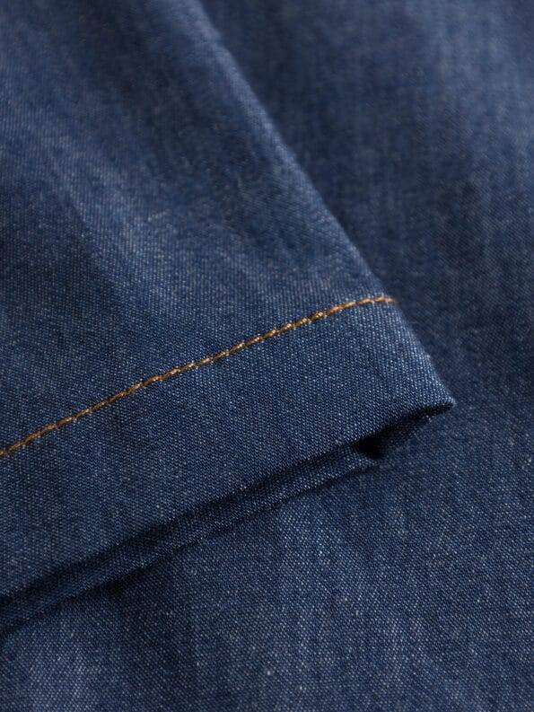 Mademoiselle YéYé Schwingender Jeansrock Aus Bio-Baumwolle