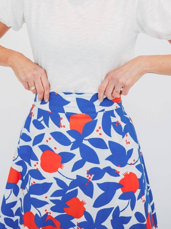 Mademoiselle YéYé Schwingender Rock Aus Bio-Baumwolle