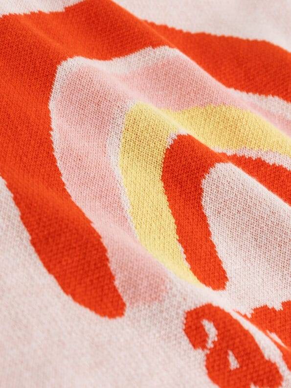 Mademoiselle YéYé Strickjacke Mit V-Ausschnitt Aus Bio-Baumwolle