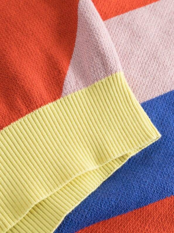 Mademoiselle YéYé Strickpullover Mit Ballonärmeln Aus Bio-Baumwolle