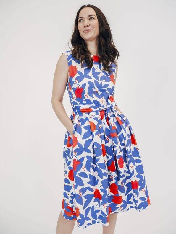 Mademoiselle YéYé Tailliertes Kleid Aus Bio-Baumwolle