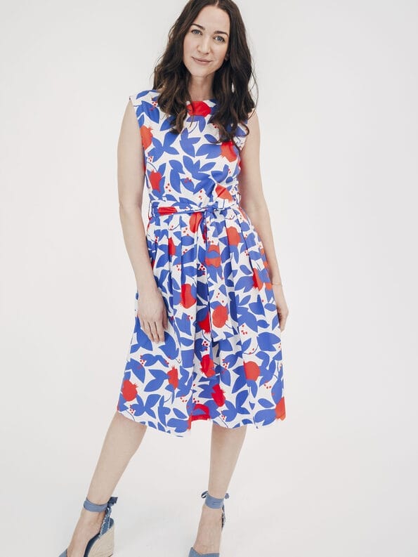 Mademoiselle YéYé Tailliertes Kleid Aus Bio-Baumwolle