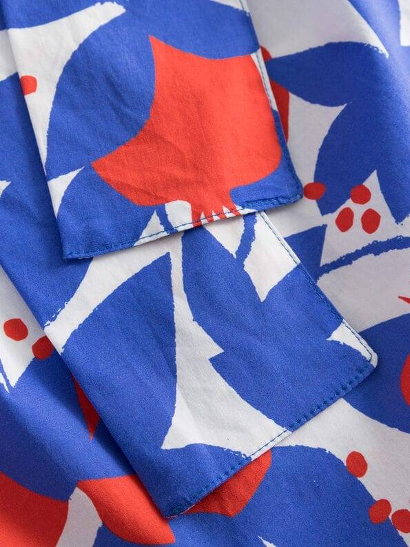 Mademoiselle YéYé Tailliertes Kleid Aus Bio-Baumwolle