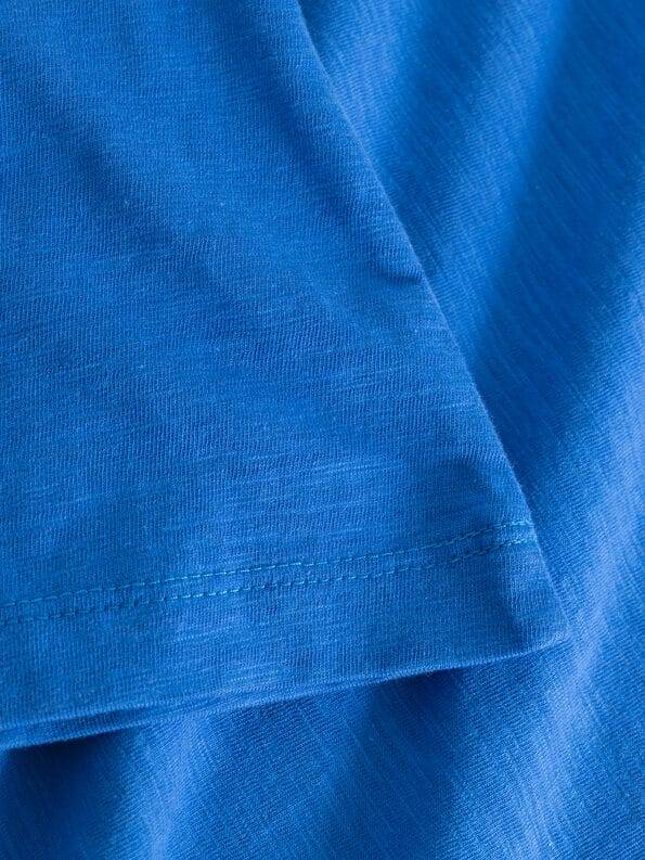 Mademoiselle YéYé Top Mit Gerüschtem Ausschnitt Aus Bio-Baumwolle