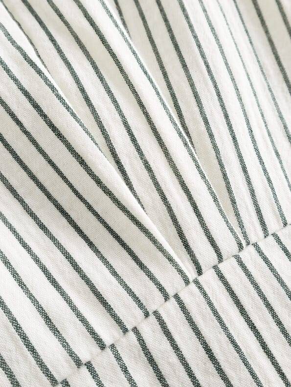 Mademoiselle YéYé Top Mit Knopfleiste Auf Rückseite Aus Bio-Baumwolle