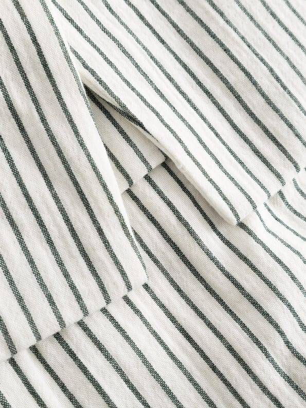 Mademoiselle YéYé Top Mit Knopfleiste Auf Rückseite Aus Bio-Baumwolle