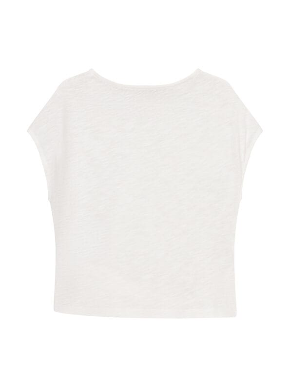 Mademoiselle YéYé Top Mit Raffung Aus Bio-Baumwolle