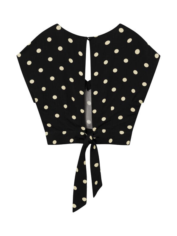 Mademoiselle YéYé Verkürztes Top Mit Rückenausschnitt Aus EcoVero By Lenzing