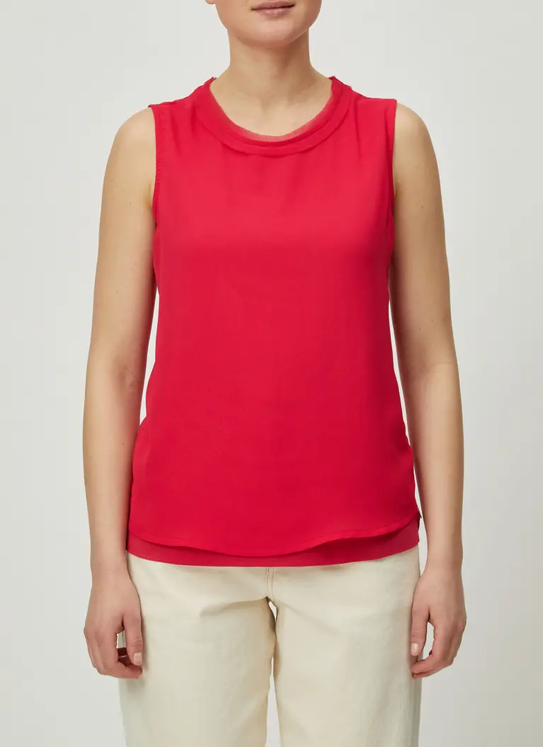 Maerz Muenchen Ärmelloses ShirtBaumwoll-Modal-MischungArt. Nr. 125500-753