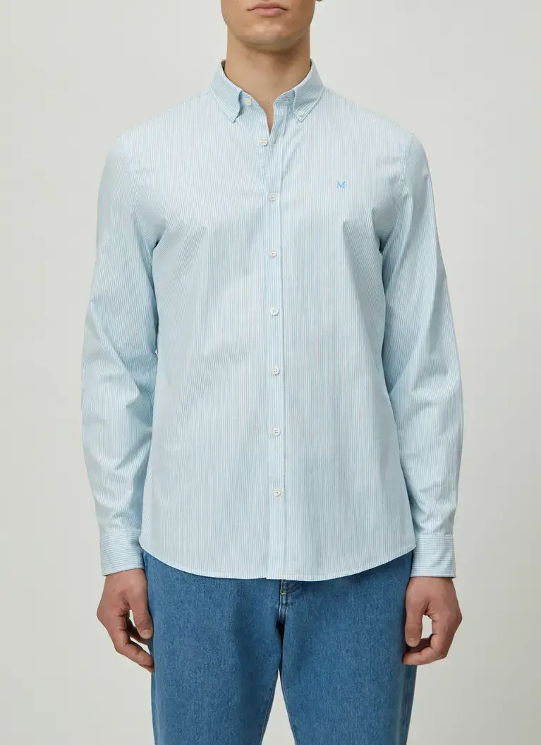 Maerz Muenchen Button Down HemdBaumwollmischungArt. Nr. 744801-334