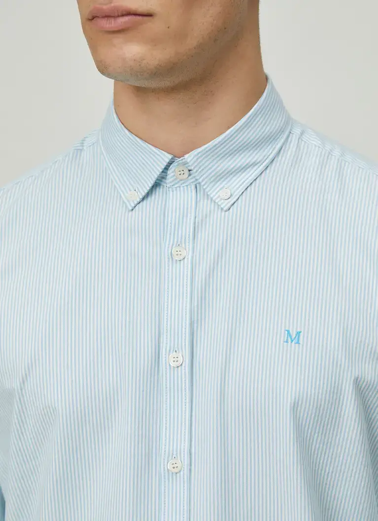 Maerz Muenchen Button Down HemdBaumwollmischungArt. Nr. 744801-334