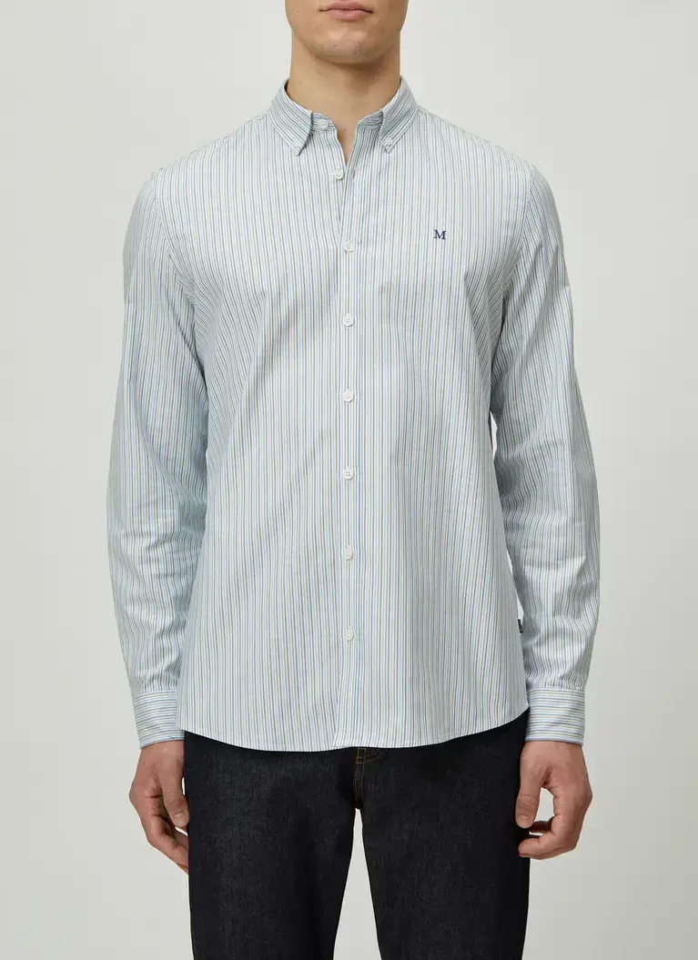 Maerz Muenchen Button Down HemdBaumwollmischungArt. Nr. 744901-334