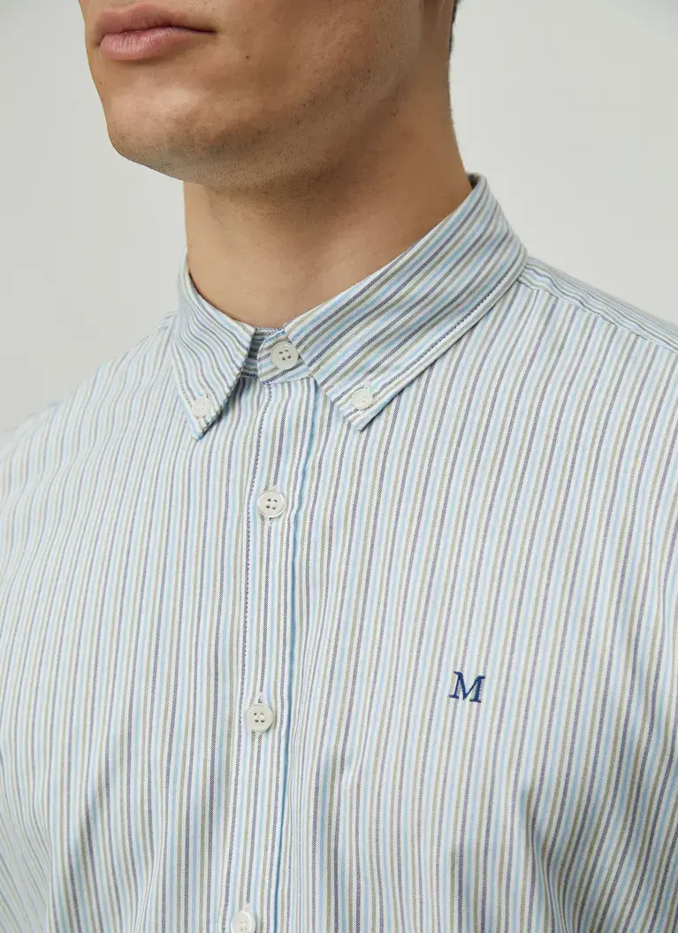 Maerz Muenchen Button Down HemdBaumwollmischungArt. Nr. 744901-334