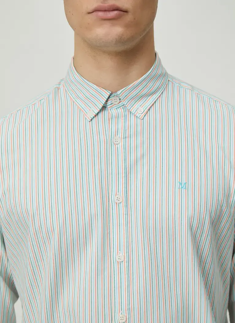 Maerz Muenchen Button Down HemdBaumwollmischungArt. Nr. 744901-678