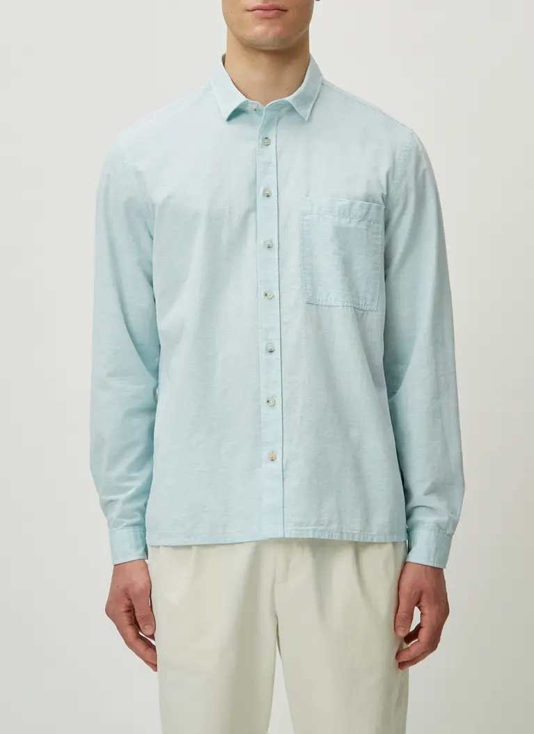 Maerz Muenchen HemdBaumwoll-LeinenmischungArt. Nr. 726500-816