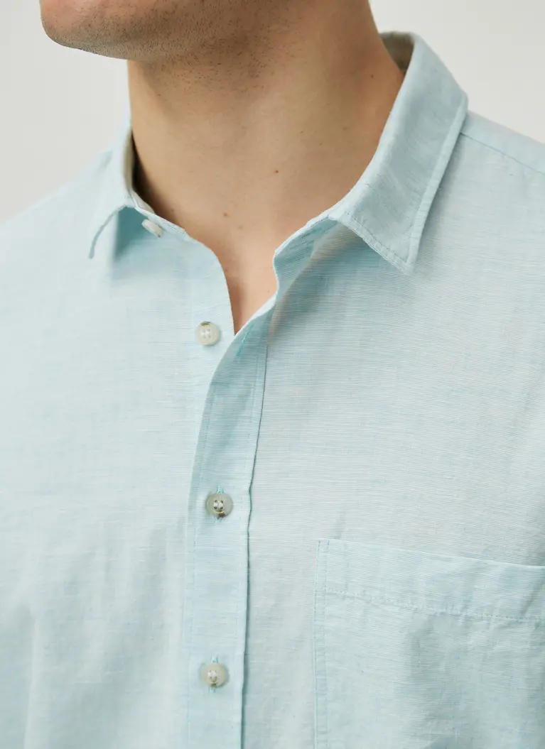 Maerz Muenchen HemdBaumwoll-LeinenmischungArt. Nr. 726500-816