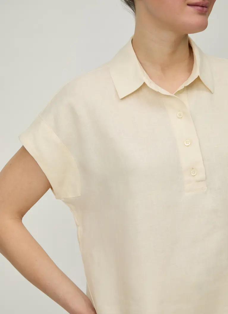 Maerz Muenchen Kurzarmbluse100% LeinenArt. Nr. 136500-139