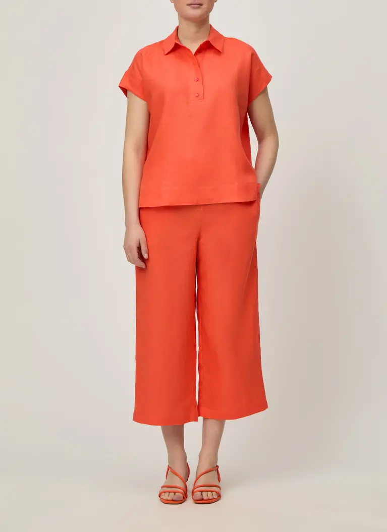 Maerz Muenchen Kurzarmbluse100% LeinenArt. Nr. 136500-679