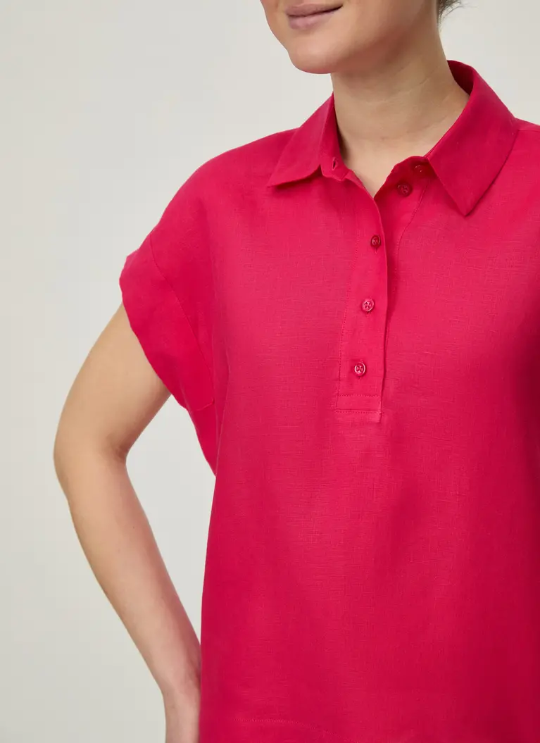 Maerz Muenchen Kurzarmbluse100% LeinenArt. Nr. 136500-753