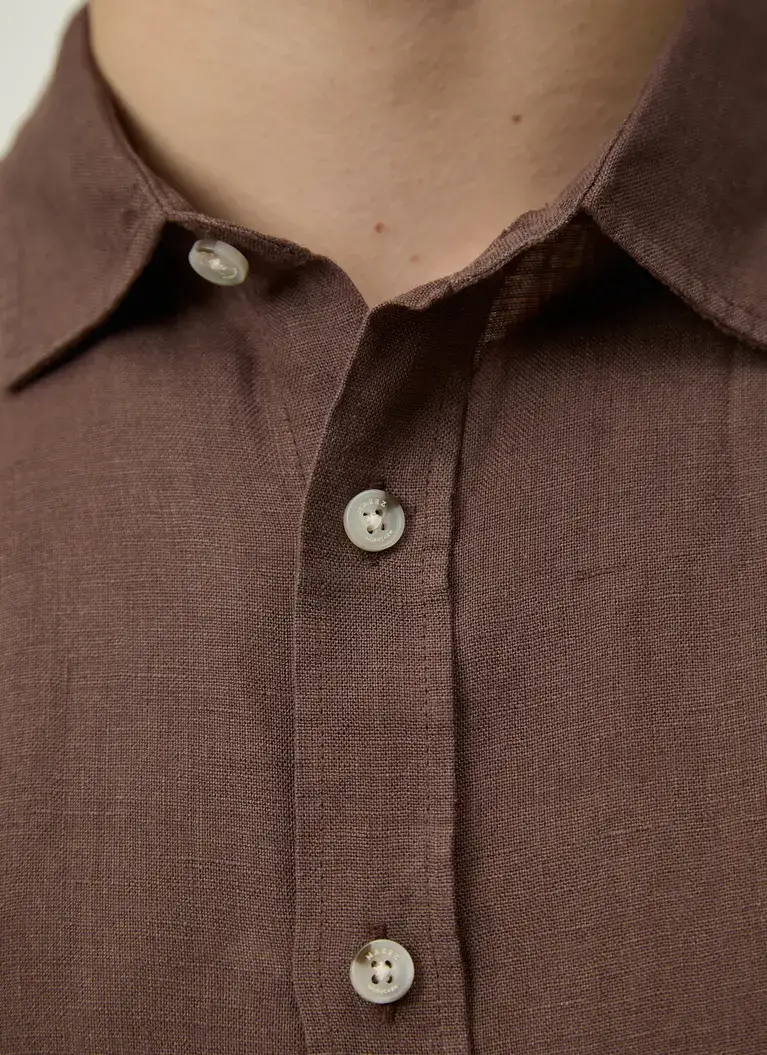 Maerz Muenchen Kurzarmhemd100% LeinenArt. Nr. 746200-183