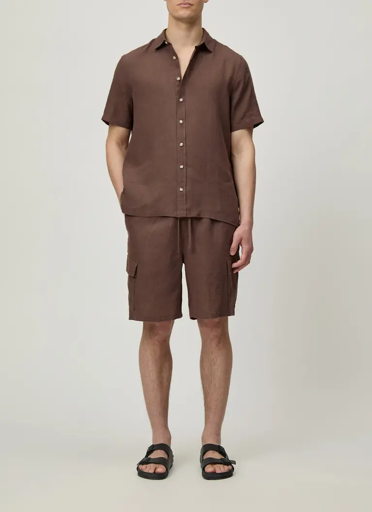 Maerz Muenchen Kurzarmhemd100% LeinenArt. Nr. 746200-183