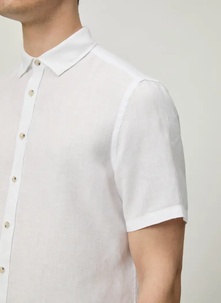 Maerz Muenchen Kurzarmhemd100% LeinenArt. Nr. 746200-501