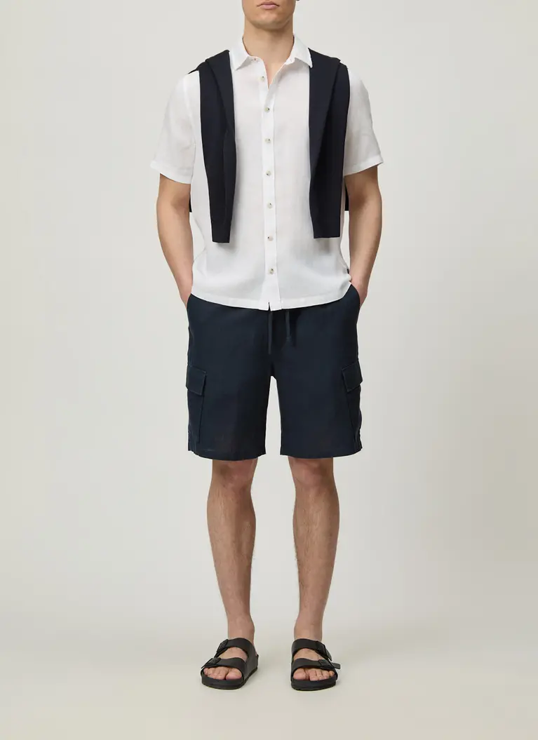 Maerz Muenchen Kurzarmhemd100% LeinenArt. Nr. 746200-501