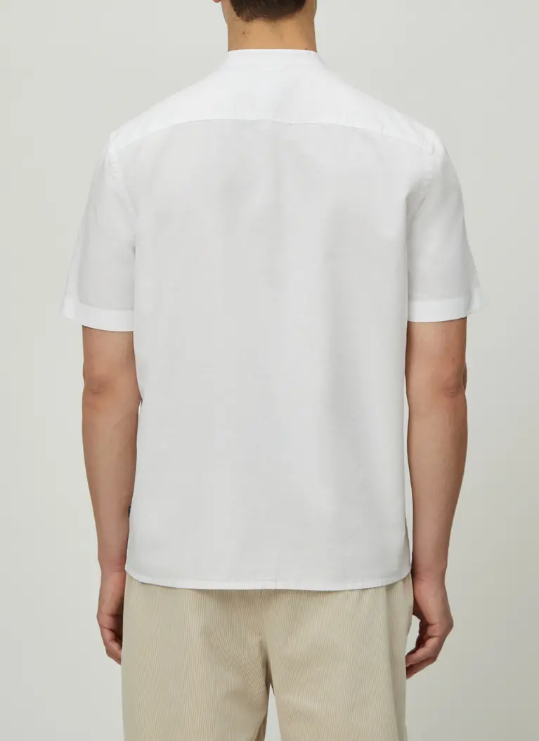 Maerz Muenchen KurzarmhemdBaumwoll-LeinenmischungArt. Nr. 726400-501