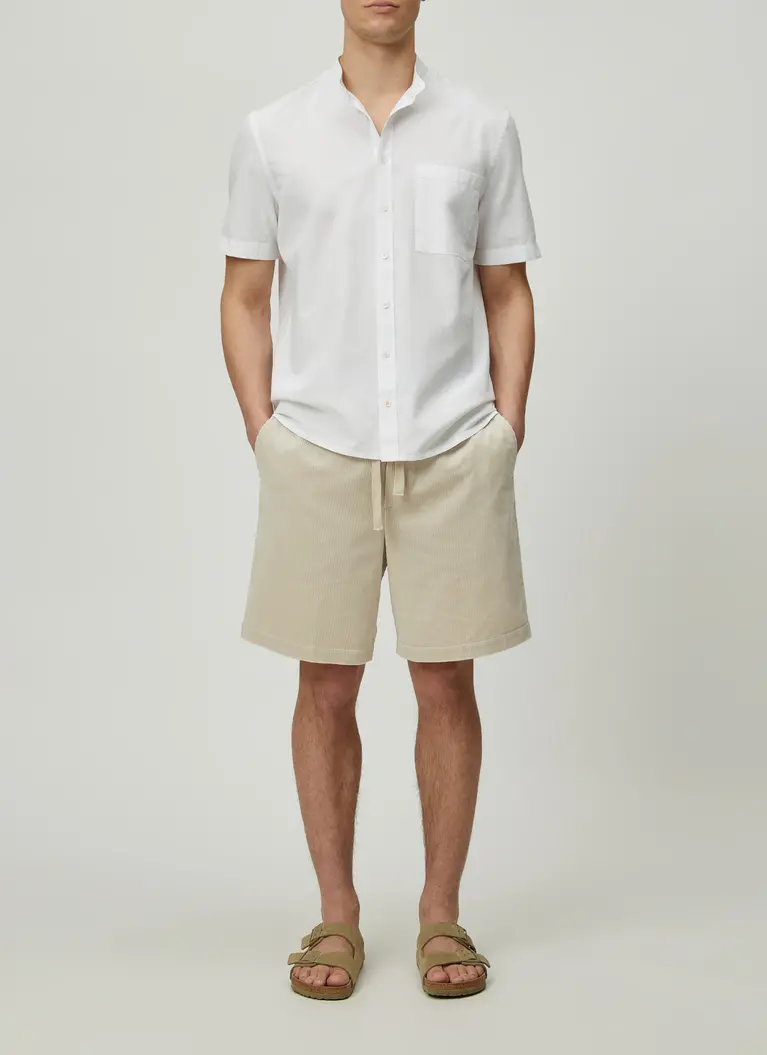 Maerz Muenchen KurzarmhemdBaumwoll-LeinenmischungArt. Nr. 726400-501