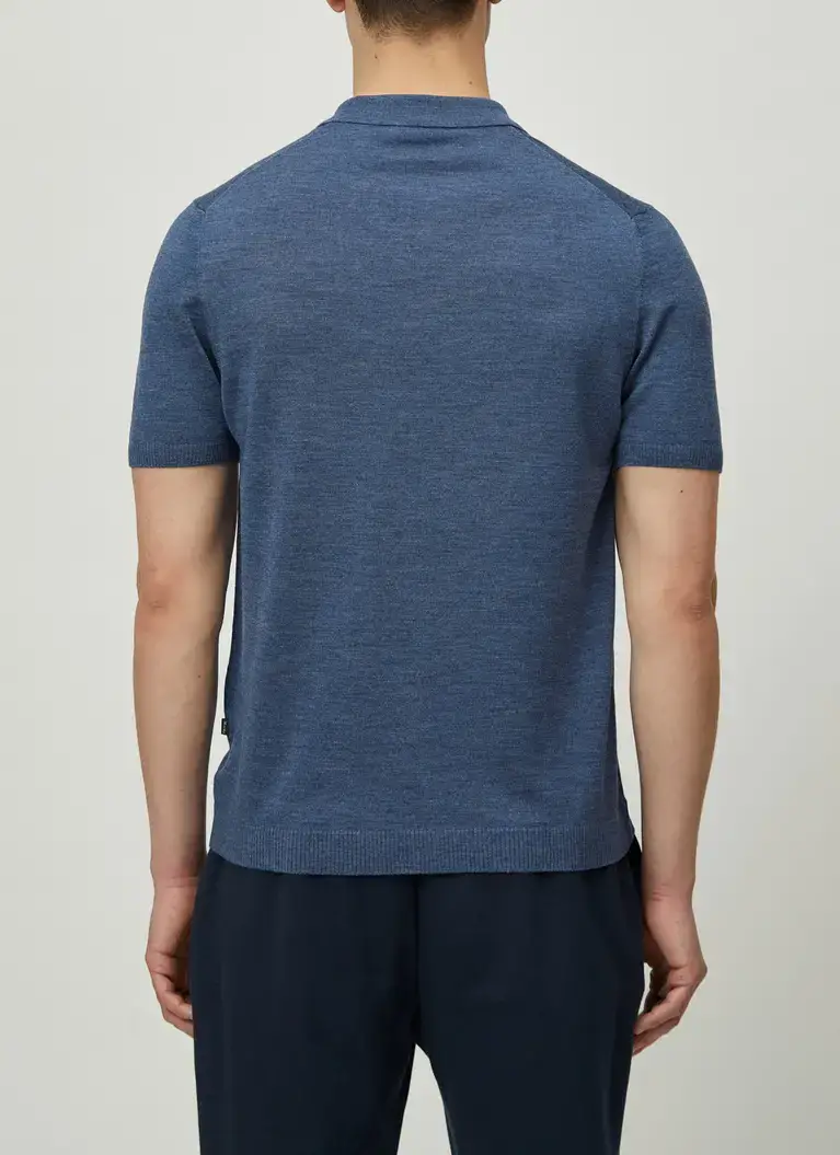 Maerz Muenchen Kurzarmpullover100% MerinowolleArt. Nr. 403700-382