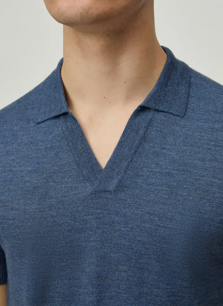 Maerz Muenchen Kurzarmpullover100% MerinowolleArt. Nr. 403700-382