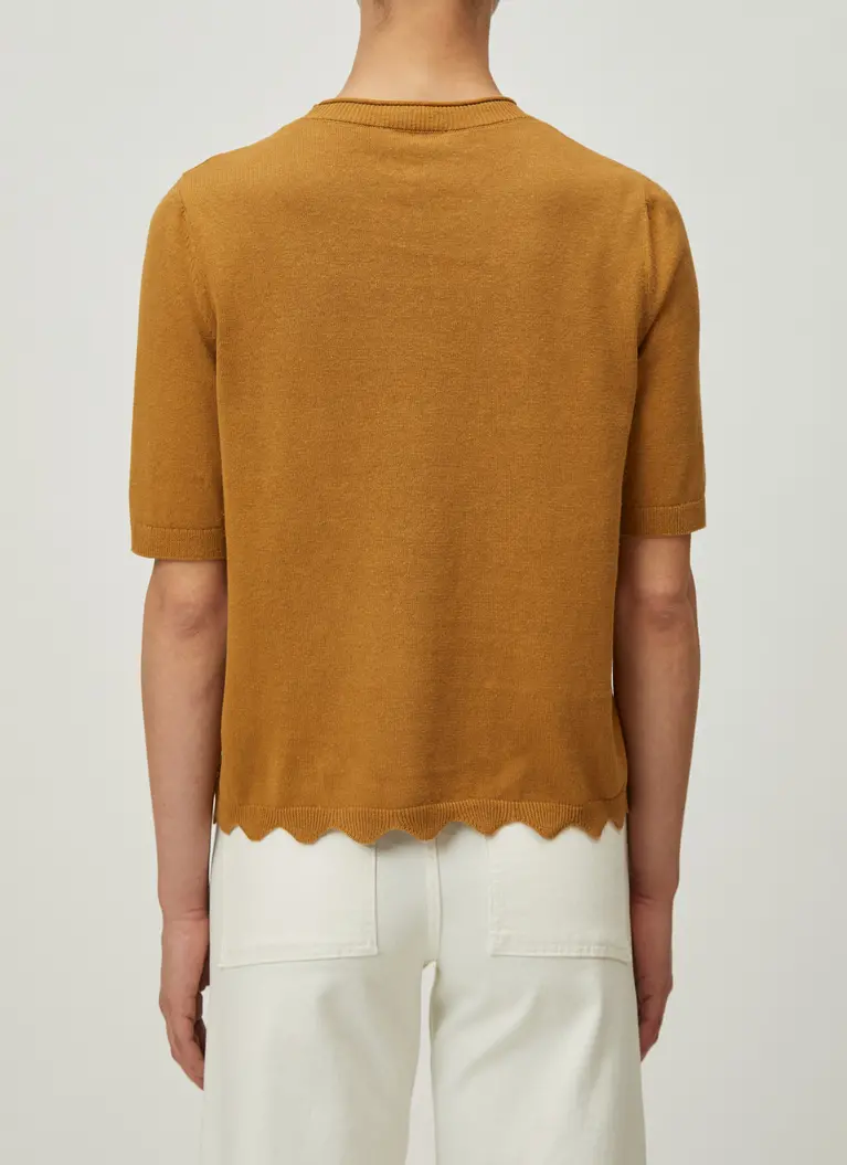 Maerz Muenchen KurzarmpulloverBaumwoll-Leinen-MixArt. Nr. 359200-144