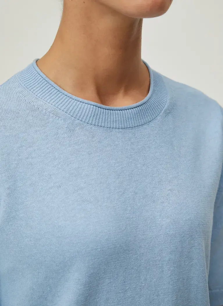 Maerz Muenchen KurzarmpulloverBaumwoll-Leinen-MixArt. Nr. 359200-318